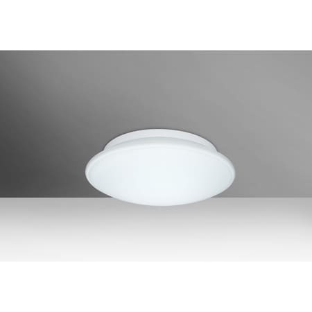 Besa Lighting Sola 10 Ceiling, Opal Matte, 1x60W Incandescent 943207C